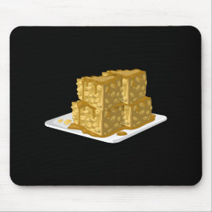 Tapis De Souris Glitch Food avoine gâteau