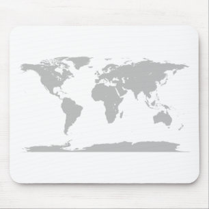 Tapis De Souris globe gris