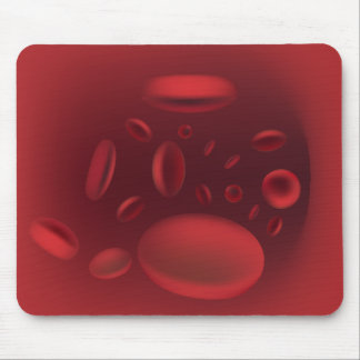 Tapis De Souris Globules rouges Mousepad