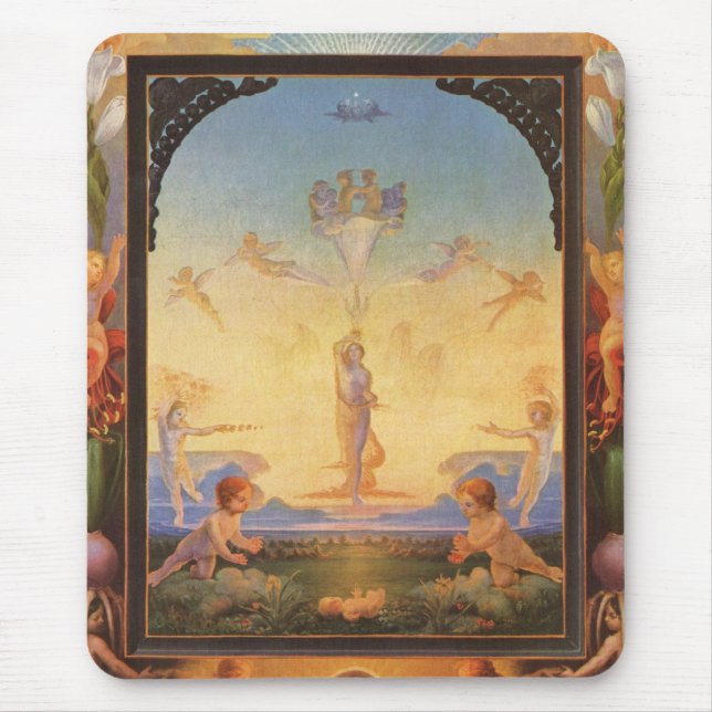 TAPIS DE SOURIS GLOIRE POUR BÉBÉ JÉSUS (Devant)