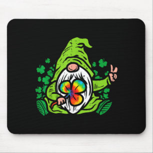 Tapis De Souris Gnome Tie Dye Trèfle Saint-Patrick Hype