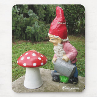 Tapis De Souris Gnomes de jardin