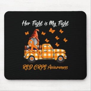 Tapis De Souris Gnomher Son Combat Est Mon Combat Rsd Crps Sensibi