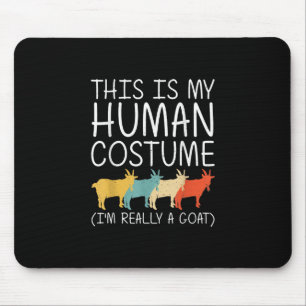 Tapis De Souris Goat Halloween