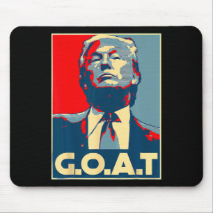 Tapis De Souris Goat Shirt cadeau républicain conservateur Trump 2