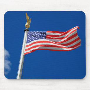 Tapis De Souris God Bless America, American Flag,