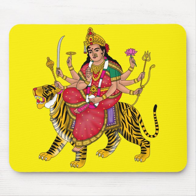 Tapis De Souris Goddess Durga Mouse Pad (Devant)
