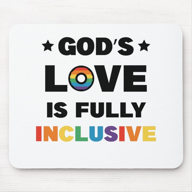 Tapis De Souris God's Love Is (Devant)
