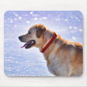 Tapis De Souris Golden Labrador Retriever Dog-lover Cadeau