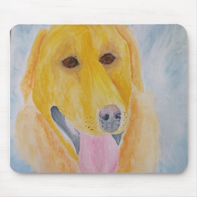 Tapis De Souris Golden Mousepad (Devant)