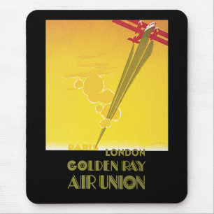 Tapis De Souris Golden Ray ~ Union aérienne