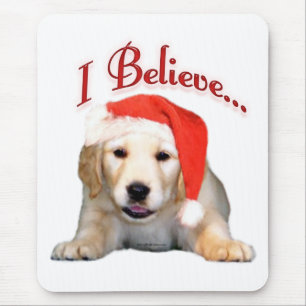 Tapis De Souris Golden Retriever Je crois