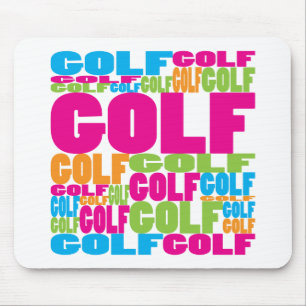 Tapis De Souris Golf coloré