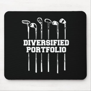 Tapis De Souris Golf de portefeuille diversifié