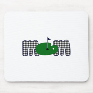Tapis De Souris Golf Maman Vie Anniversaire Famille Matching Mama