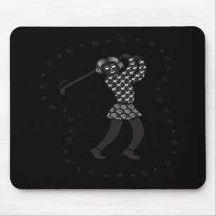 Tapis De Souris Golfeur de femme