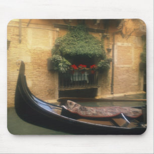 Tapis De Souris Gondole et restaurant, Venise, Vénétie, Italie