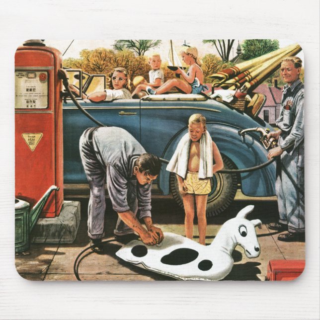 Tapis De Souris Gonflage du jouet de plage (Devant)