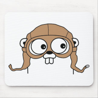 Tapis De Souris Gordon le Gopher Mousepad de Golang