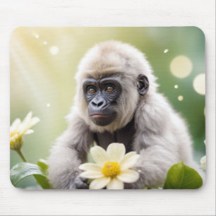 Tapis De Souris Gorilla Animal Fun Fantastique Faune Surréelle
