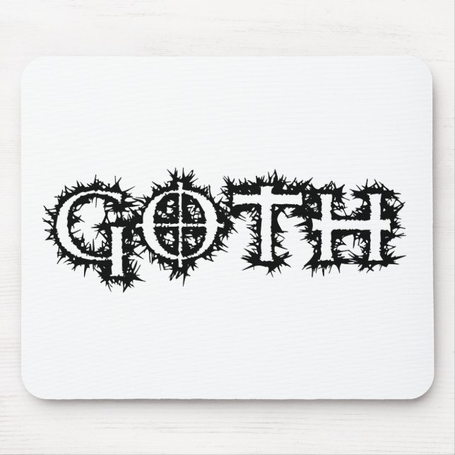 Tapis De Souris Goth (Devant)