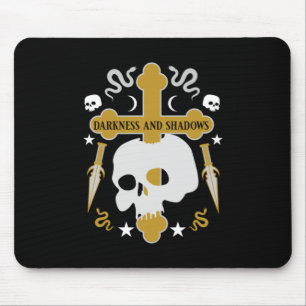 Tapis De Souris Goths Skull and Cross
