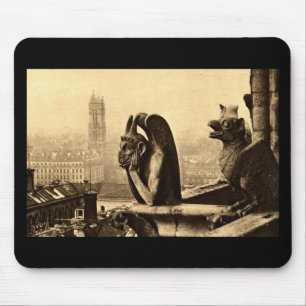 Tapis De Souris Goule Notre Dame, cru 1912 de Paris France
