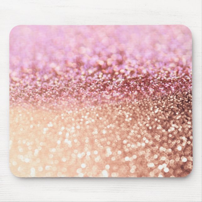 Tapis De Souris Gradient de Parties scintillant de luxe brillant r (Devant)