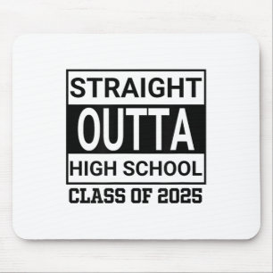 Tapis De Souris Graduation Droit Hors Du Lycée 2025 _1