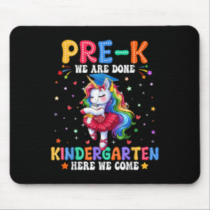 Tapis De Souris Graduation préscolaire 2025 Pre-k Graduate Girls U