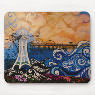 Tapis De Souris Graffiti Oceanside