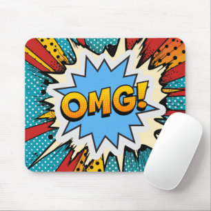 Tapis De Souris Graffiti pop art cool coloré moderne contemporain
