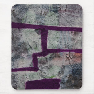 Tapis De Souris graffiti violet Abstrait
