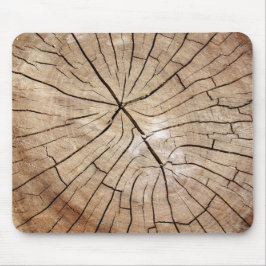 Tapis De Souris Grain en bois criqué Mousepad