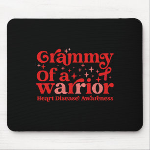 Tapis De Souris Grammy D'Un Guerrier Sensibilisation Aux Maladies 