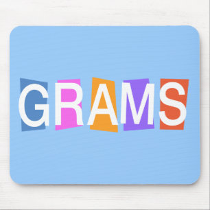 Tapis De Souris Grams de style rétro
