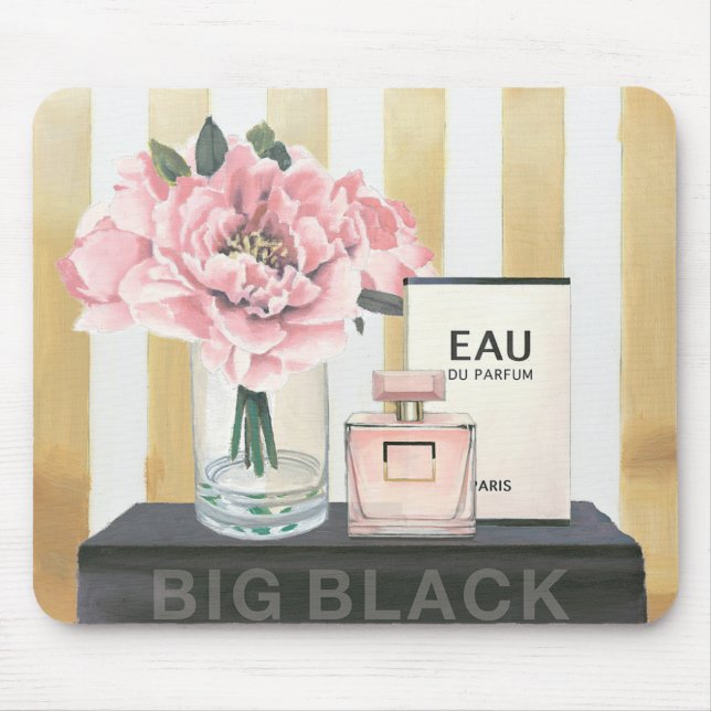 Tapis De Souris Grand livre de mode sauvage d'Apple | - rayé (Devant)