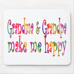 Tapis De Souris Grand-maman et grand-papa