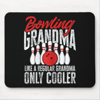 Tapis De Souris Grand-mère de Bowling beaucoup Glacière