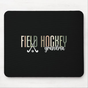 Tapis De Souris Grand-mère de hockey sur gazon d'un joueur de hock