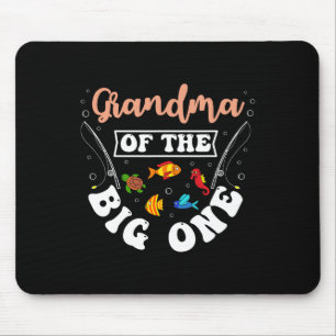 Tapis De Souris Grand-Mère Du Big One Pêche Anniversaire Anniversa