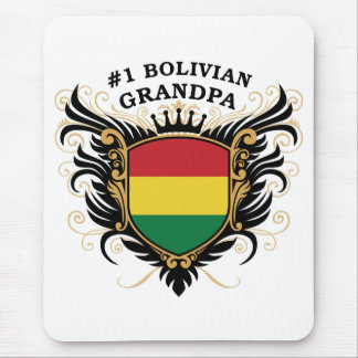 Tapis De Souris Grand-papa bolivien du numéro un