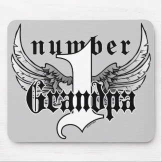 Tapis De Souris Grand-papa Mousepad du numéro un