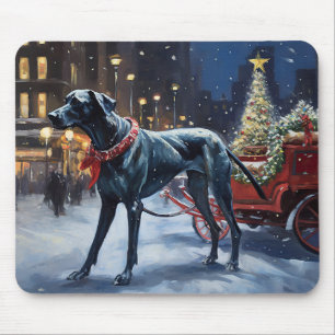 Tapis De Souris Grande Danse période de fêtes de Noël