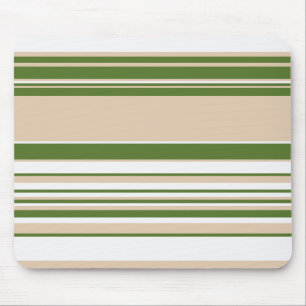 Tapis De Souris Grandes complexes - Blanc, Sable et Vert Palme