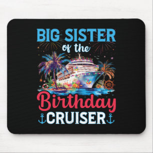 Tapis De Souris Grandes Soeurs De L'Anniversaire Cruiser Funny Cru