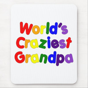 Tapis De Souris Grands-pères drôles d'amusement : Le grand-papa 