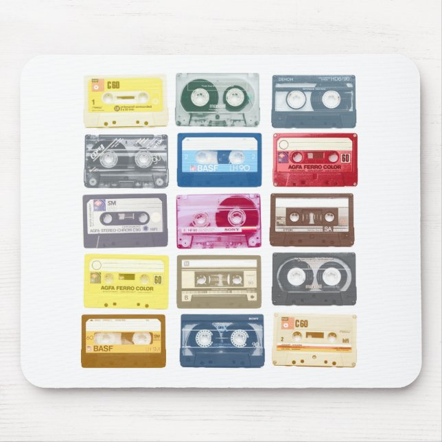 Tapis De Souris Graphique de Mixtapes (Devant)