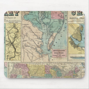 Tapis De Souris Graphiques militaires de la campagne HH Lloyd