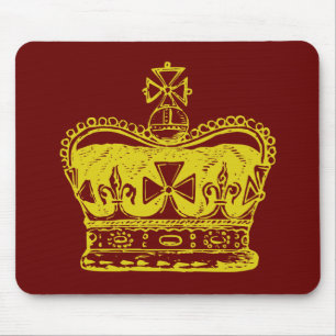 Tapis De Souris Graphisme Couronne Royale